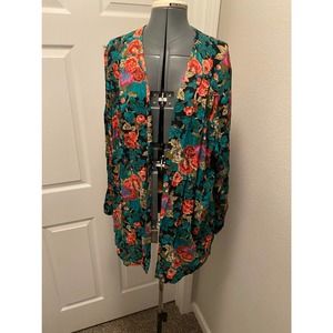 Vintage Floral Duster